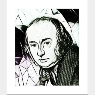 Isambard Kingdom Brunel Black And White Portrait | Isambard Kingdom Brunel Artwork 3 Posters and Art